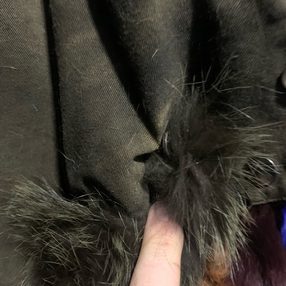 J.military by Jocelyn fur lined hooded vest - Picture 10 of 14